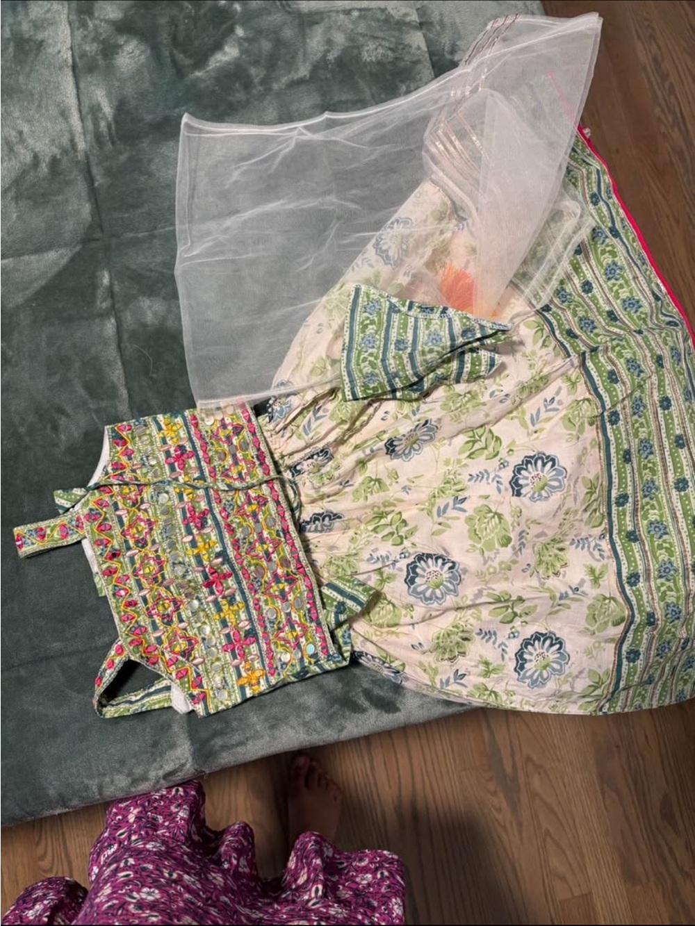 Infant lehnga choli